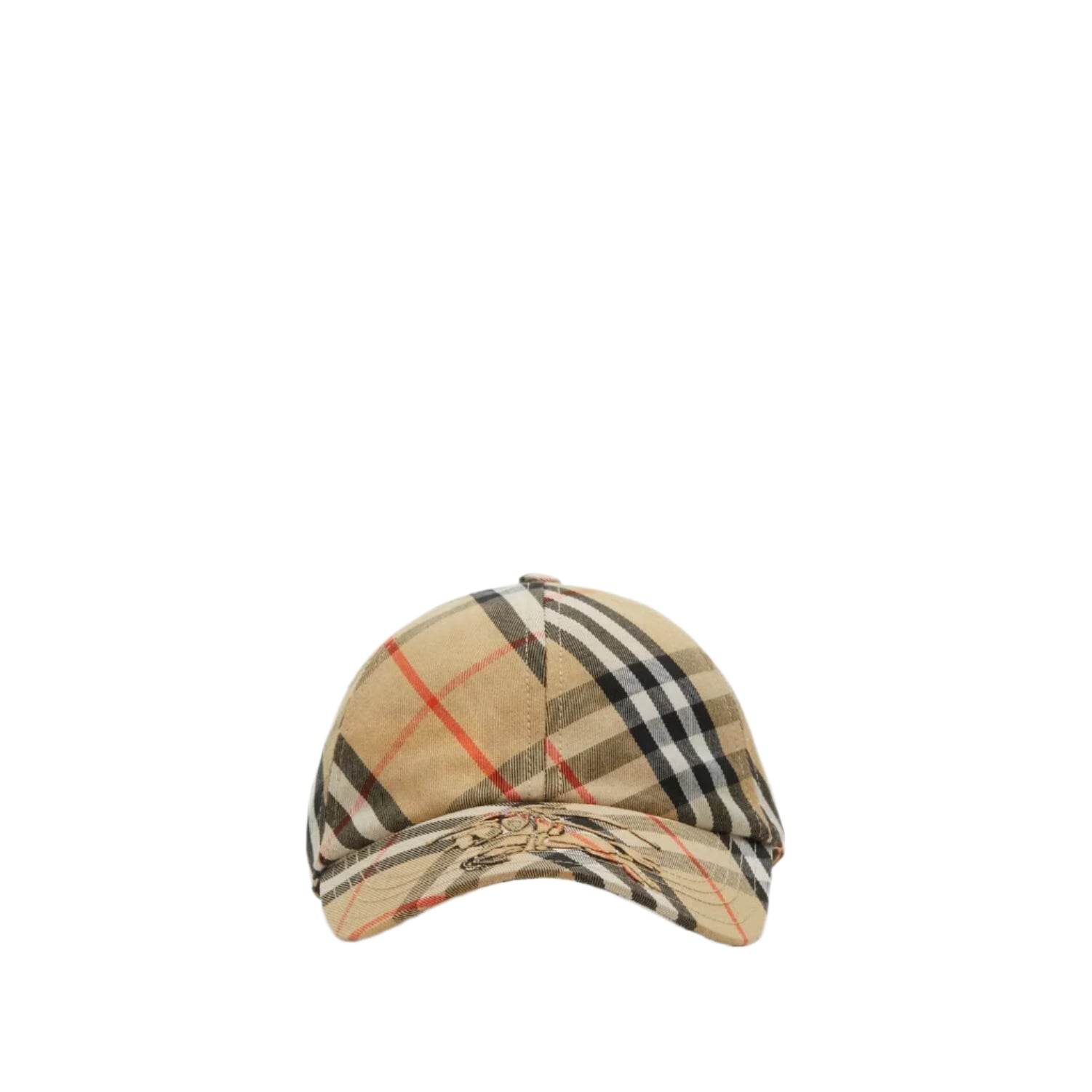 Burberry vintage check cotton cap - Amoda