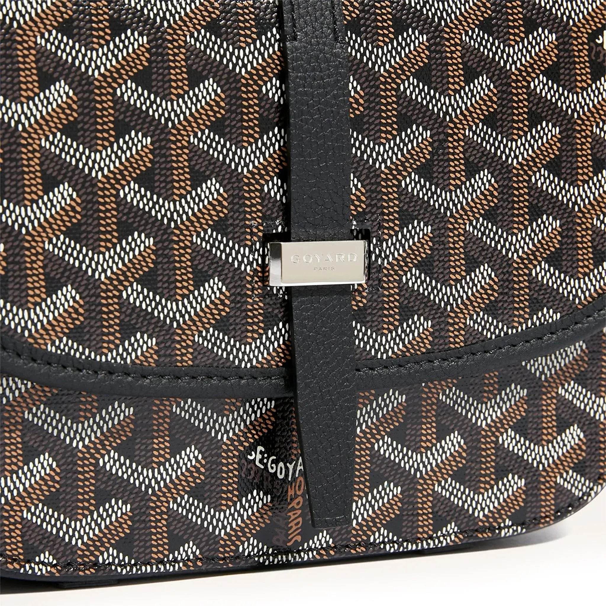 GoYard Belvedere Messenger Bag Black - Amoda