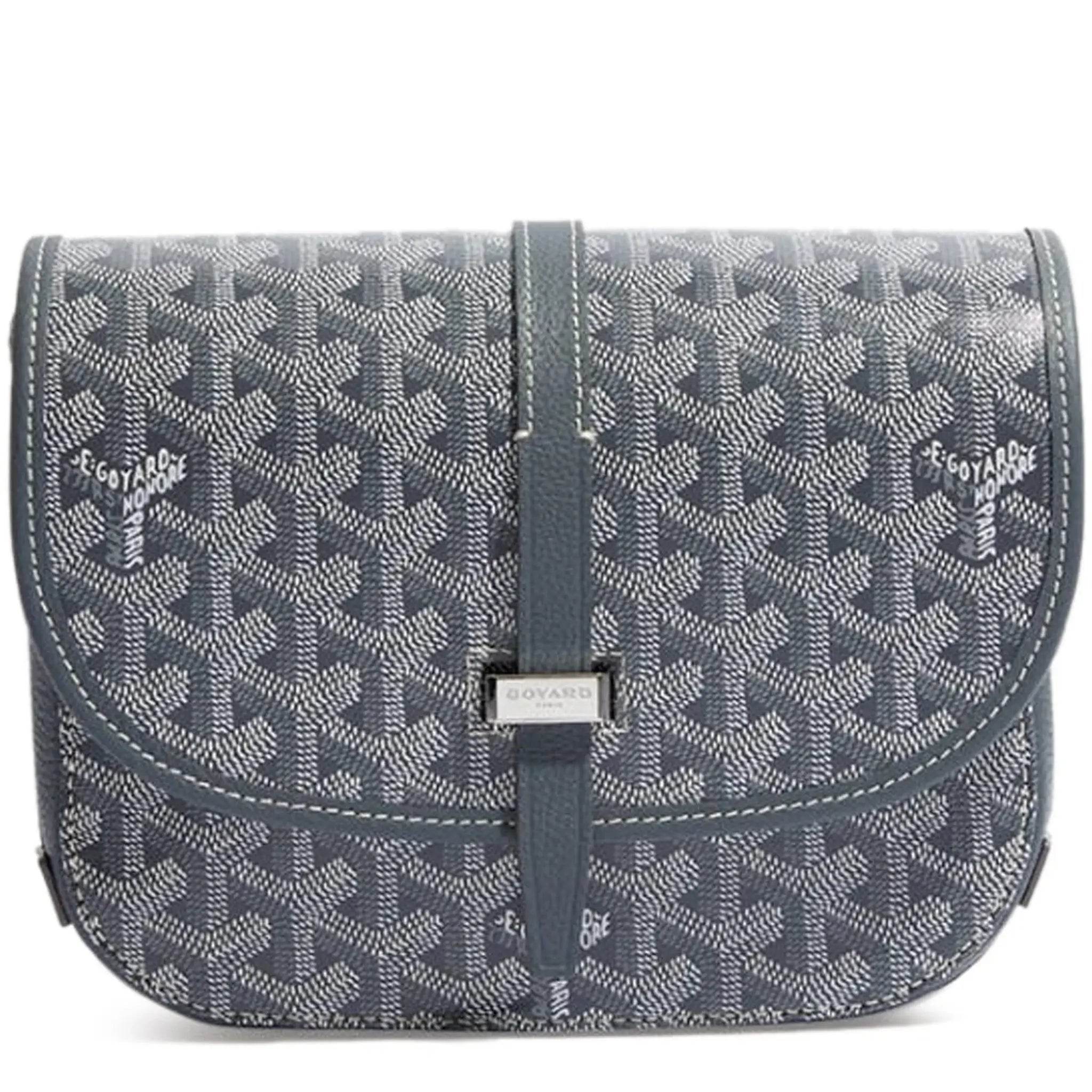 GoYard Belvedere Messenger Dark Grey - Amoda