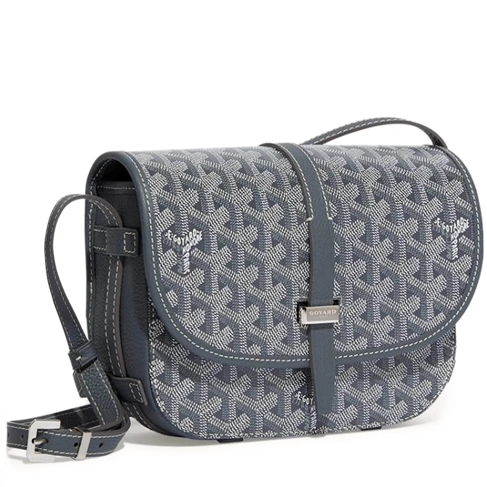 GoYard Belvedere Messenger Dark Grey - Amoda
