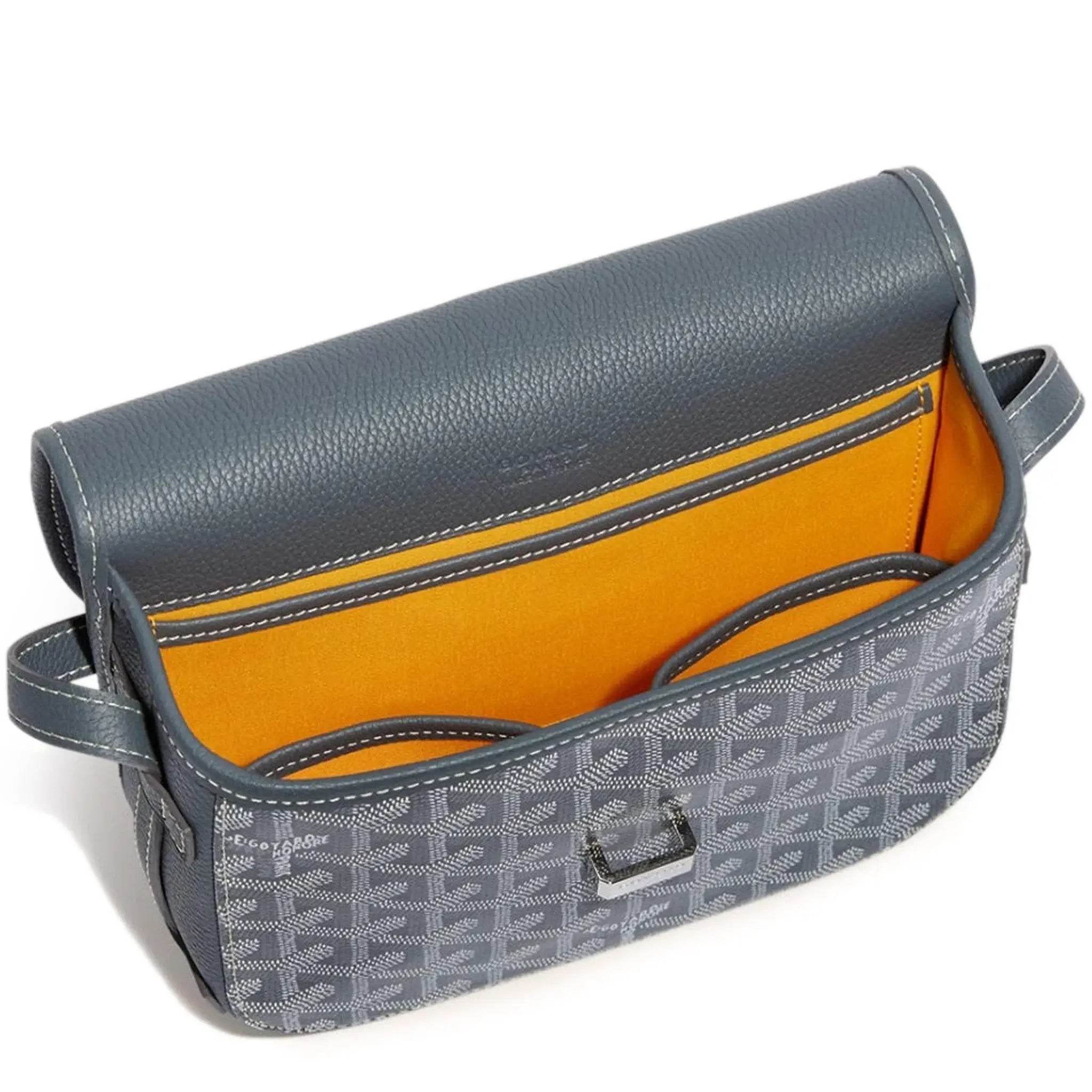 GoYard Belvedere Messenger Dark Grey - Amoda