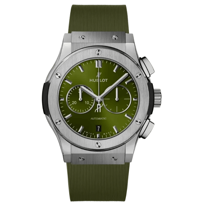 Hublot Classic Fusion Chronograph Titanium Green 44mm - Amoda