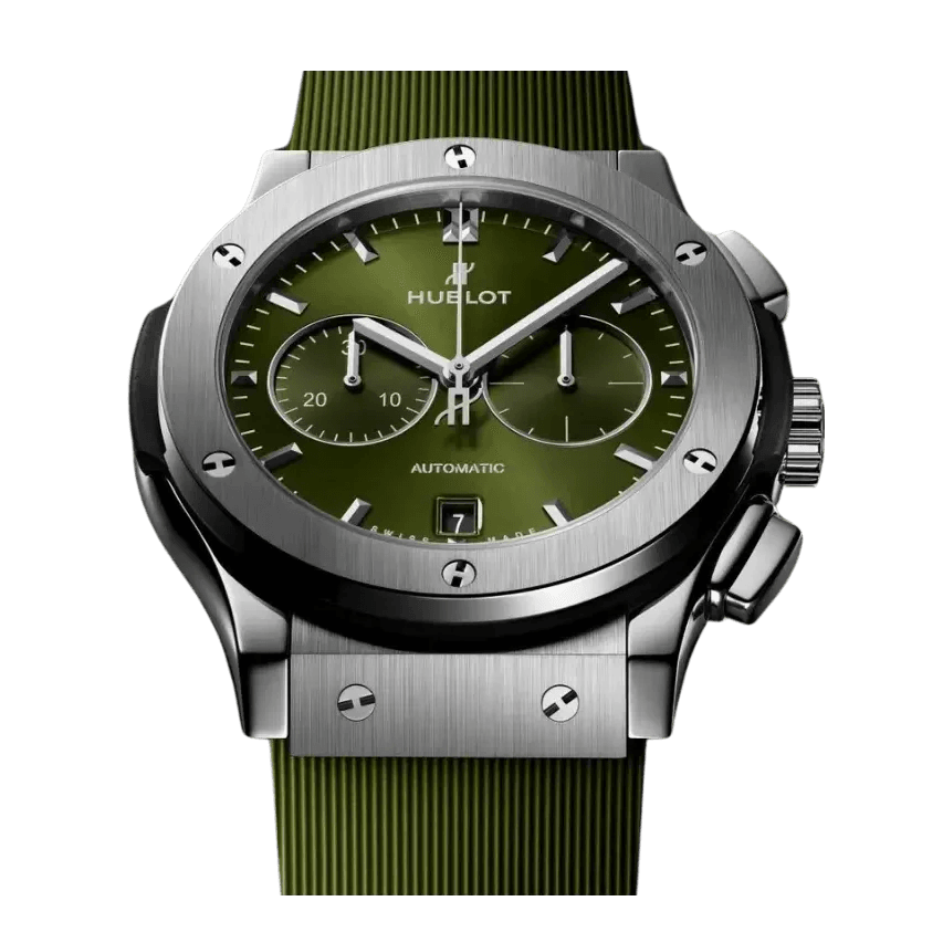 Hublot Classic Fusion Chronograph Titanium Green 44mm - Amoda