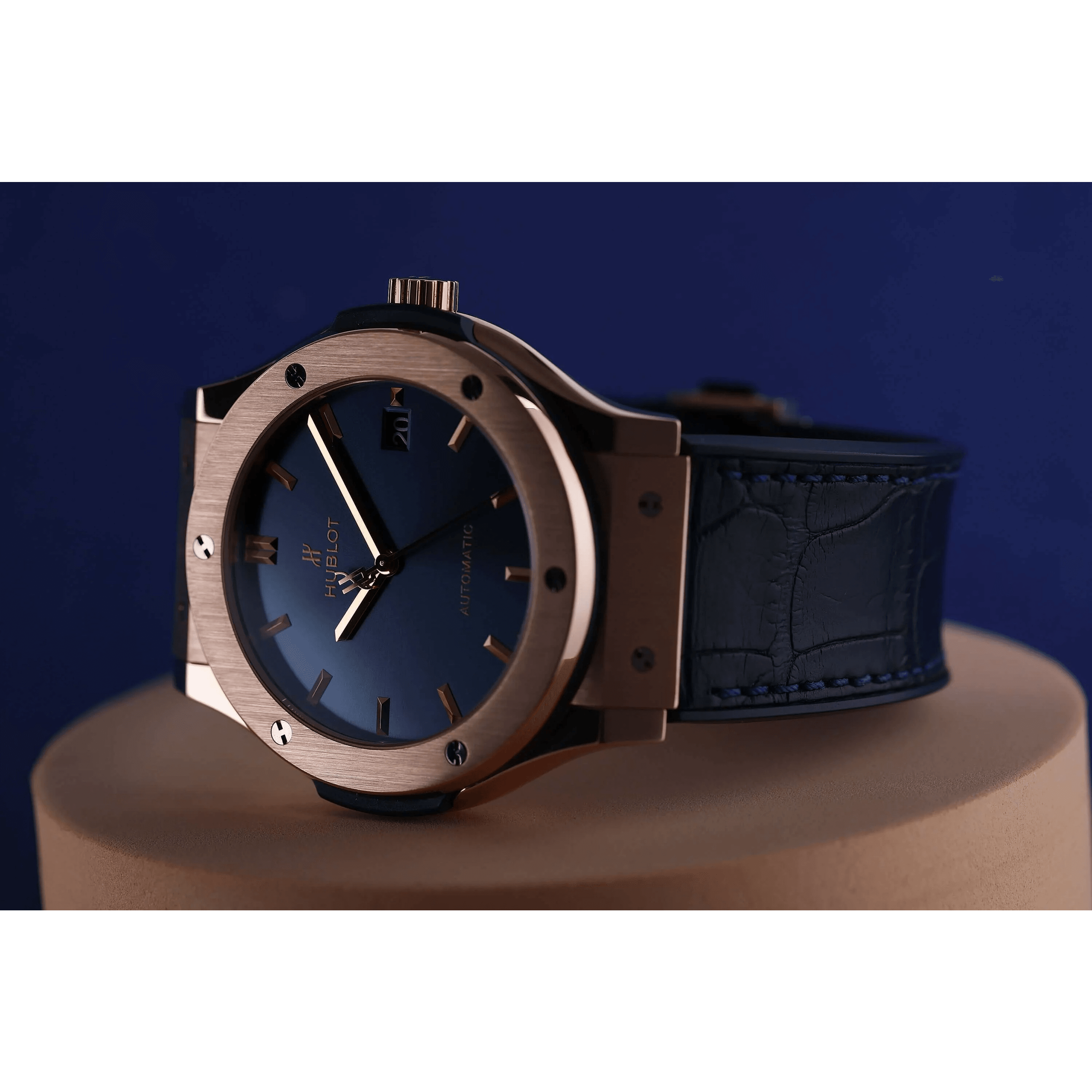 Hublot Classic Fusion Blue/Gold Chronograph Titanium 44mm - Amoda