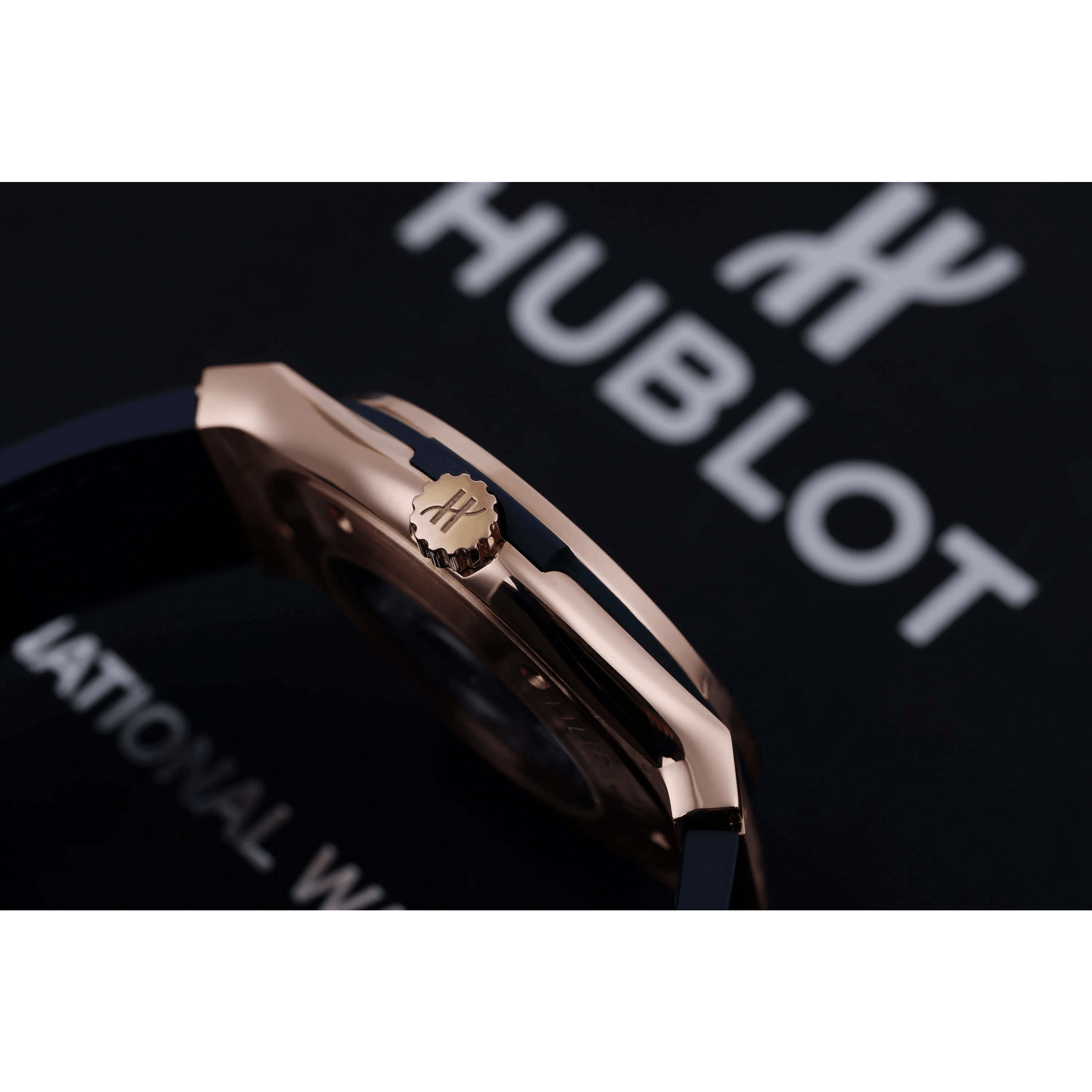 Hublot Classic Fusion Blue/Gold Chronograph Titanium 44mm - Amoda