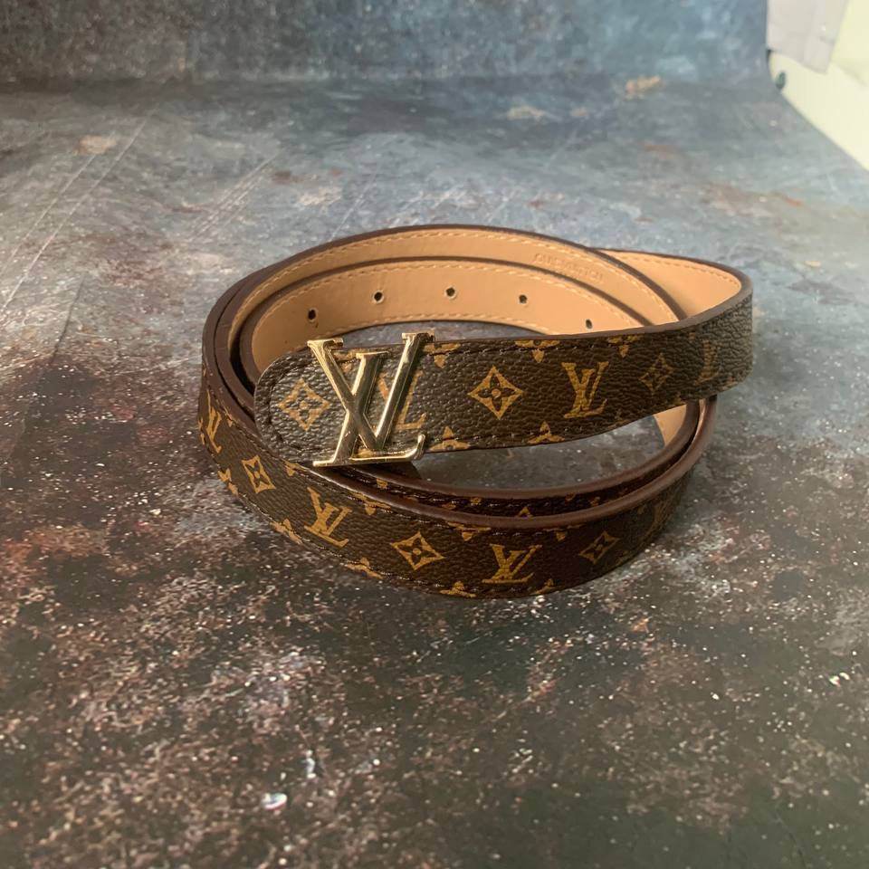 Louis Vuitton Monogram Leather Belt - Amoda