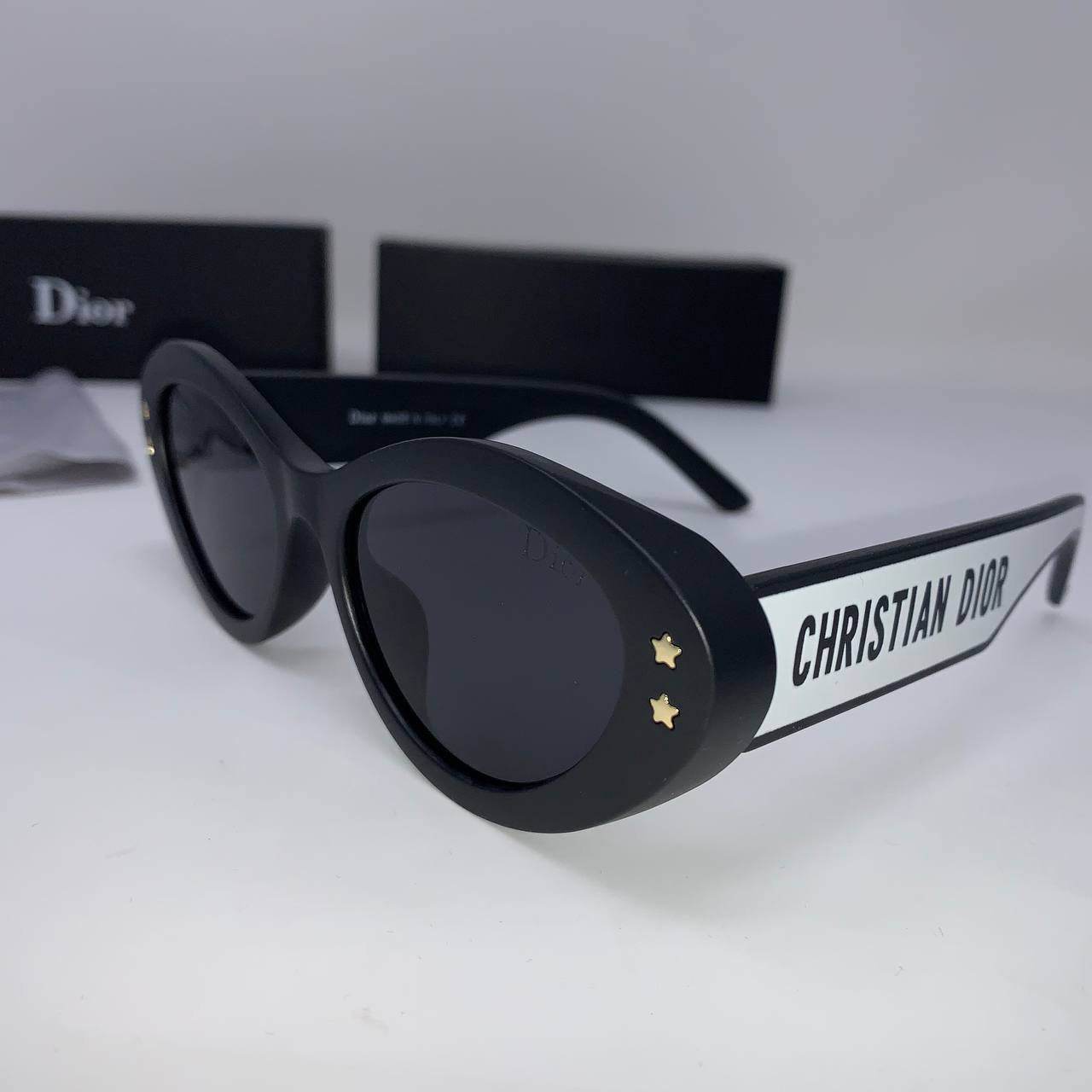 Christian Dior Pacific B1U cat eye sunglasses in Brown & Black frame - Amoda