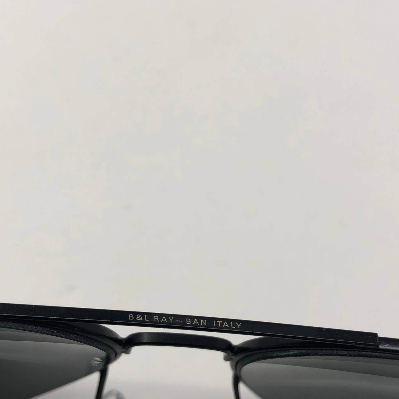 Ray Ban Aviator in Black & Blue lens - Amoda