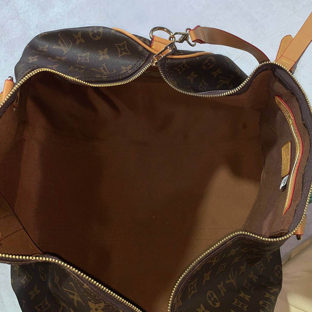 LV Keepall Bandoulière 50 Luxury Monogram other Canvas Bag - Amoda