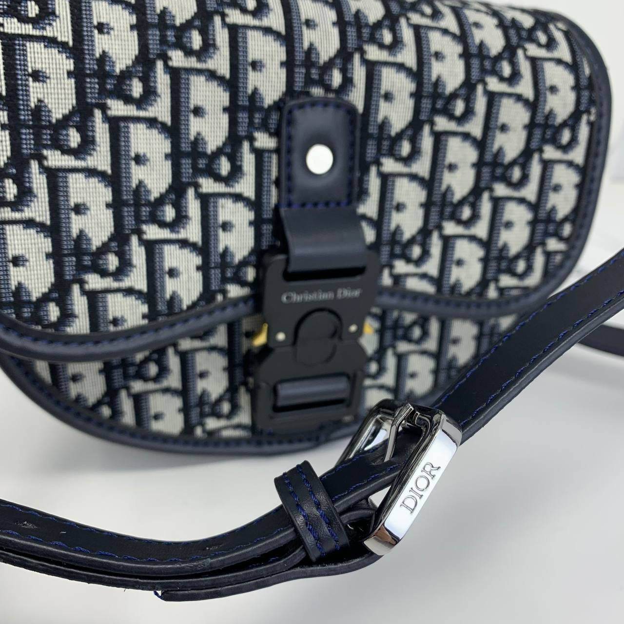 CD Mini Gallop Bag Beige&Black/ Grey/Oblique Jacquard - Amoda