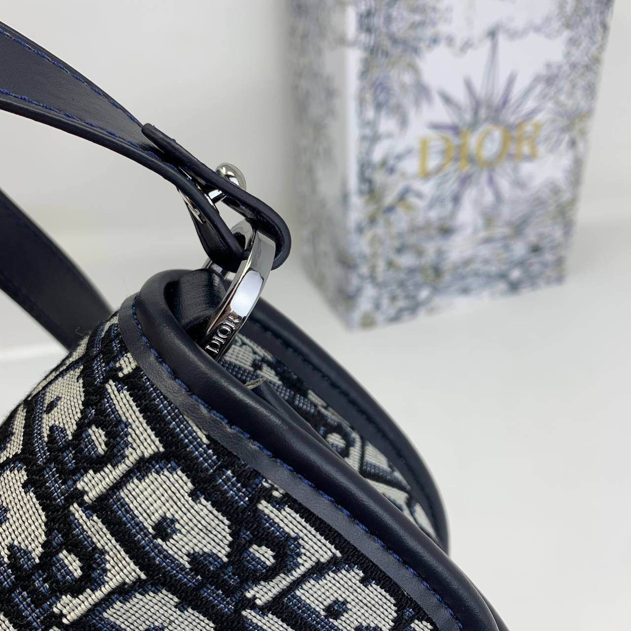 CD Mini Gallop Bag Beige&Black/ Grey/Oblique Jacquard - Amoda
