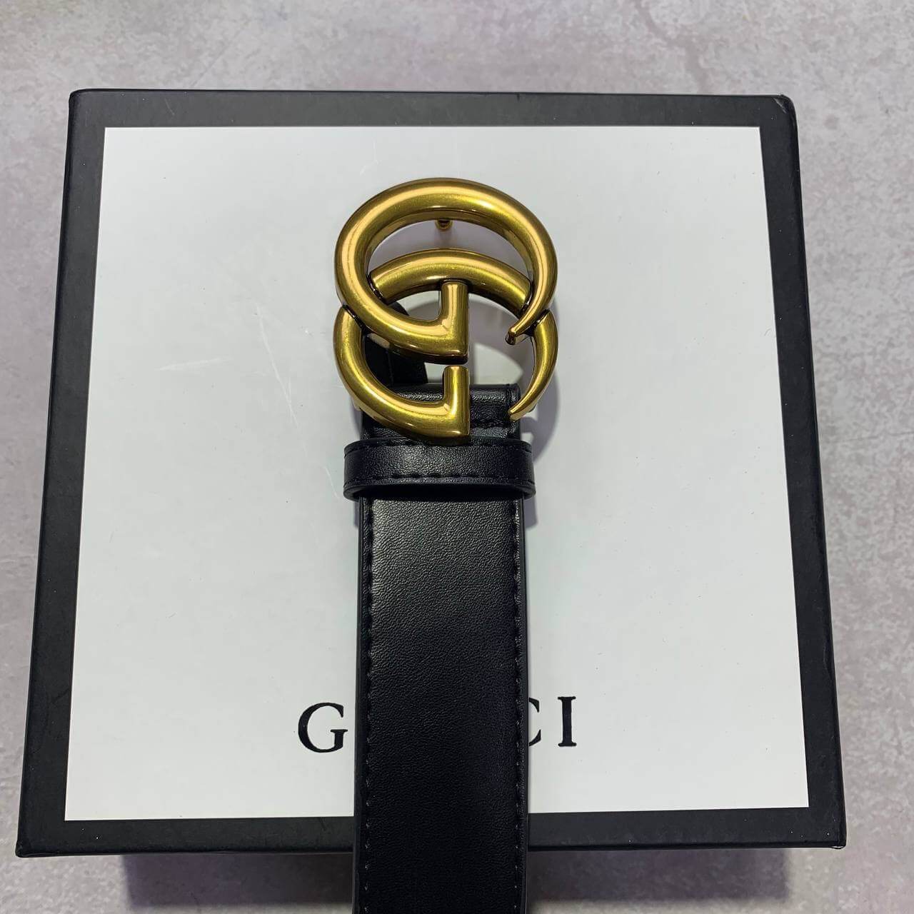 Gucci Leather Belt - Amoda