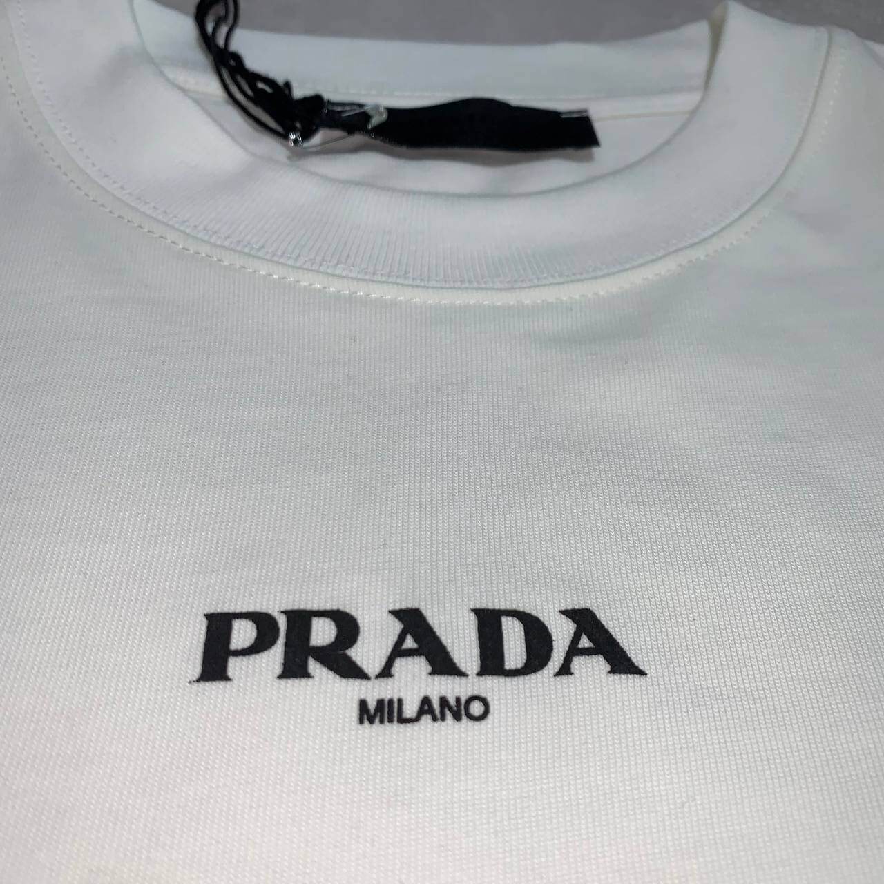 Prada Milano soft Cotton Short Set - Amoda