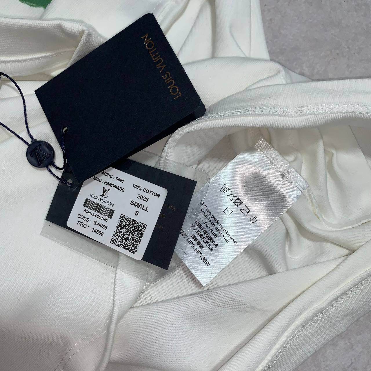 Louis Vuitton Splash pattern Heavy Cotton T shirts - Amoda