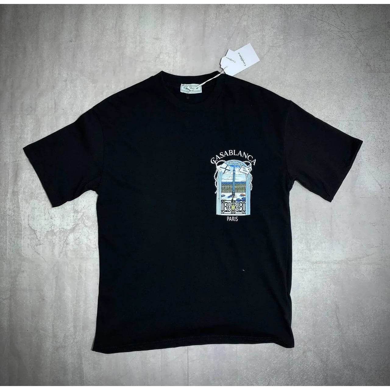 Casablanca Heavy Cotton T shirts in Black, Brown, Grey, White - Amoda