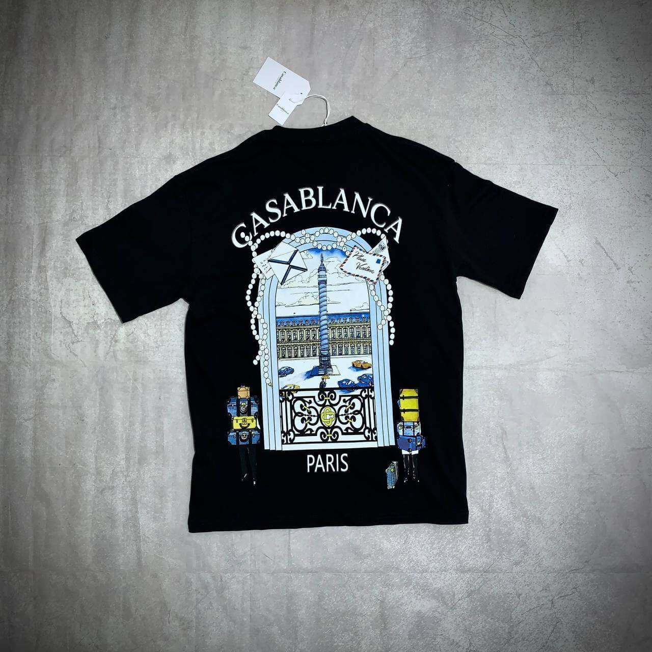 Casablanca Heavy Cotton T shirts in Black, Brown, Grey, White - Amoda