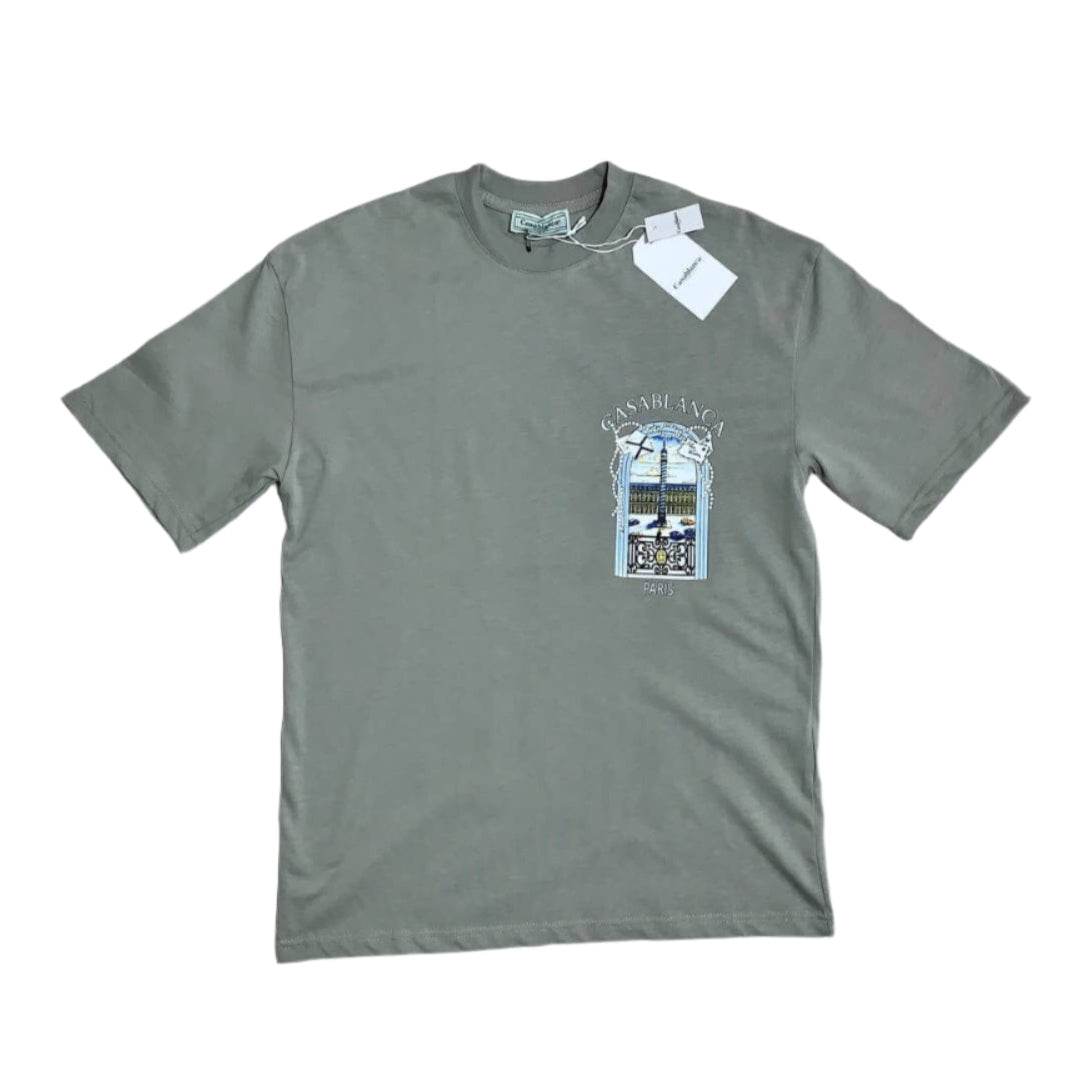 Casablanca Heavy Cotton T shirts in Black, Brown, Grey, White - Amoda