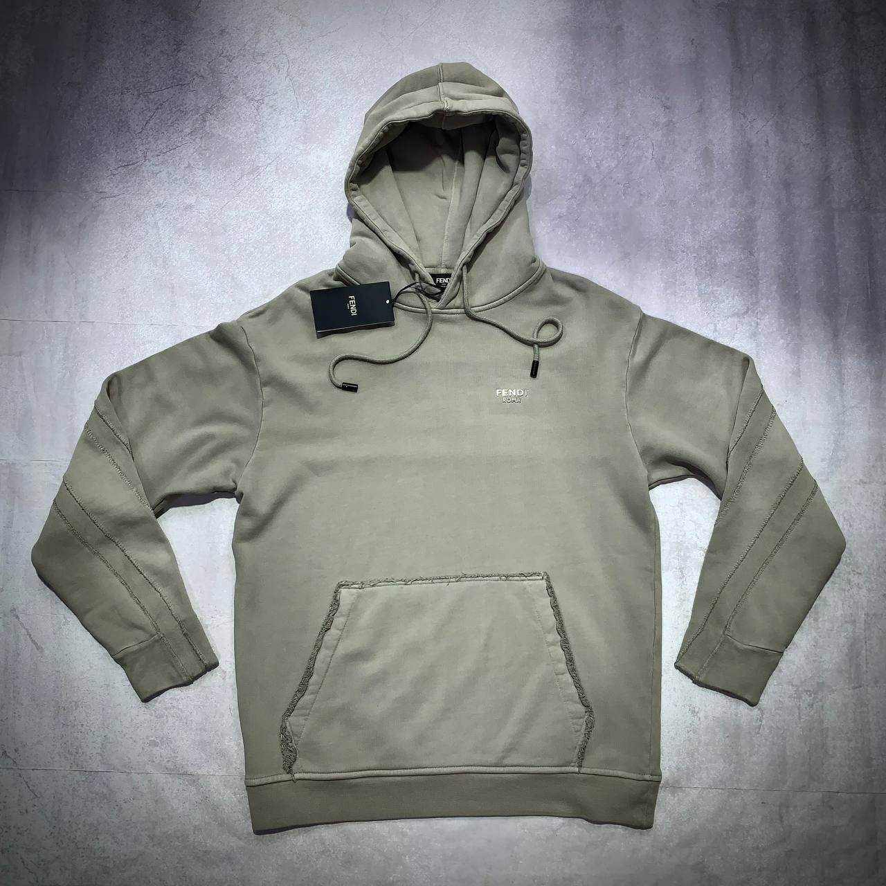 Oversized Fendi Roma Cotton Hoodie in - Amoda