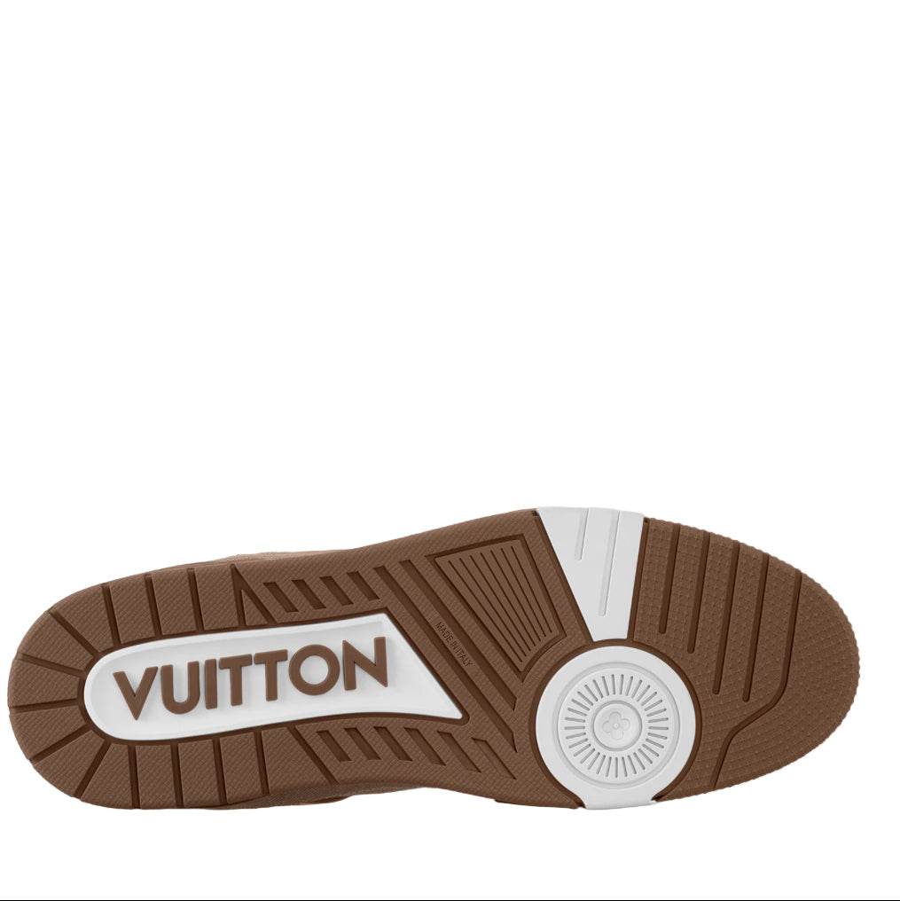 LV Tyler The Creator #54 Brown Monogram Exclusive Sneakers - Amoda
