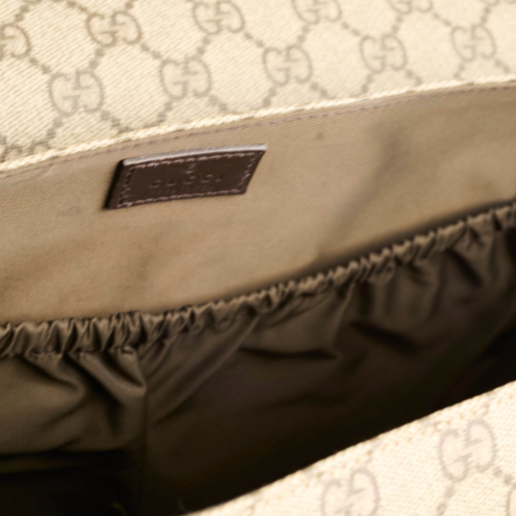 Gucci Messenger Supreme Large Canvas Monogram Bag - Amoda