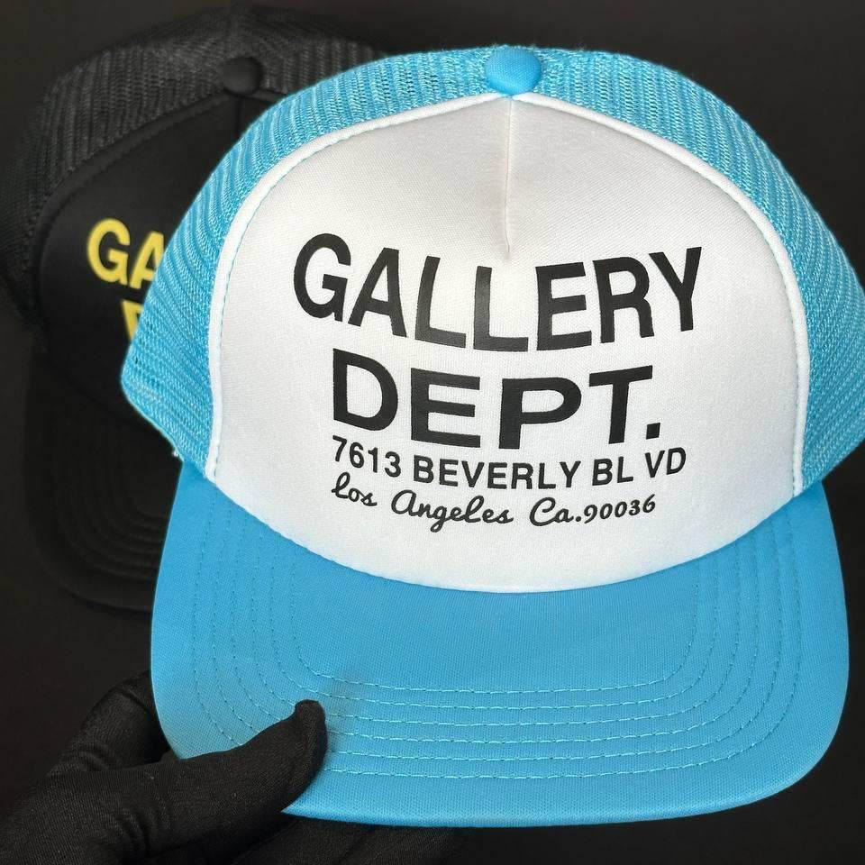 Gallery Dept. Blue Trucker Cap - Amoda