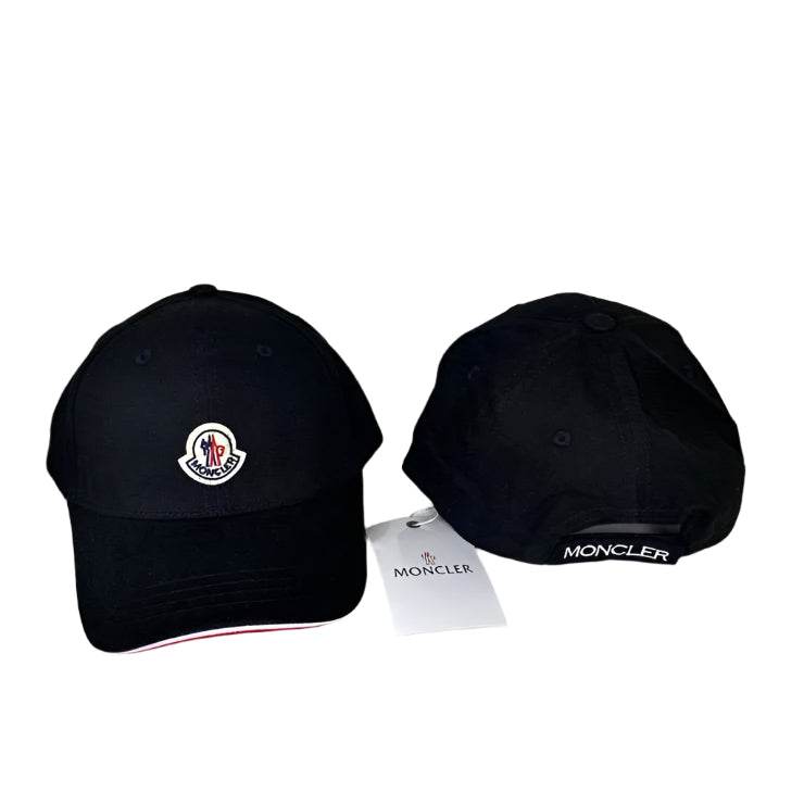 Moncler logo patch baseball cap - Amoda