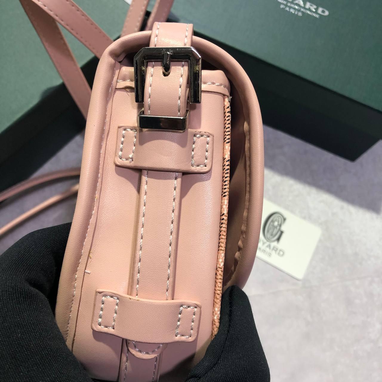 GoYard Belvedere Messenger Bag Rose