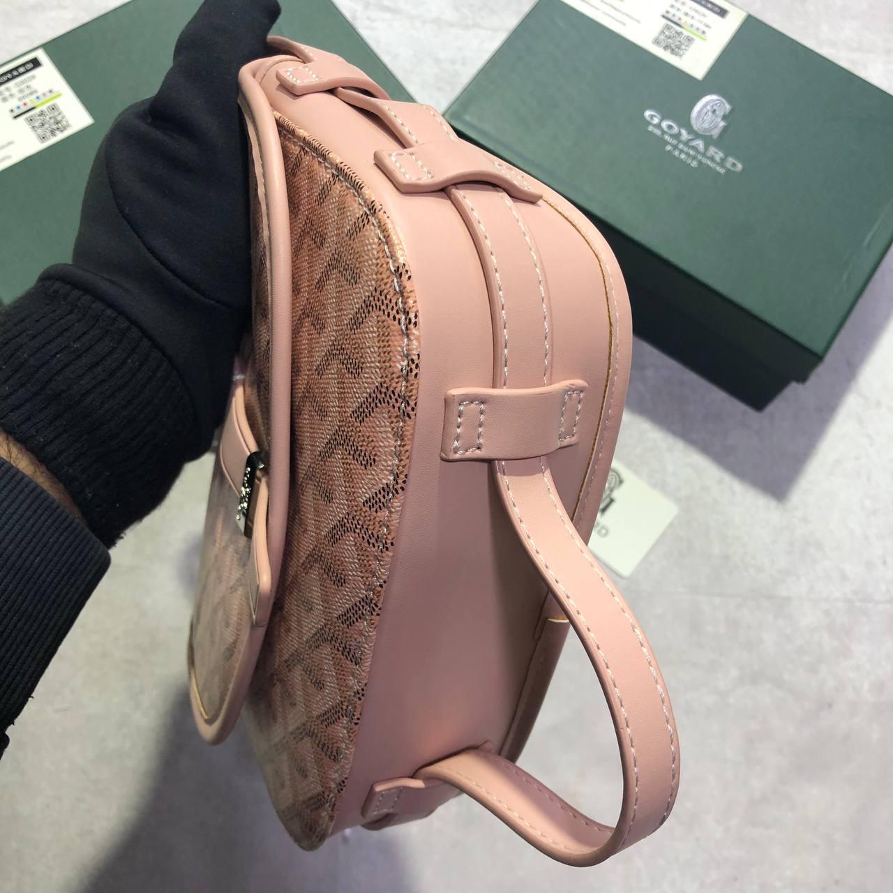 GoYard Belvedere Messenger Bag Rose