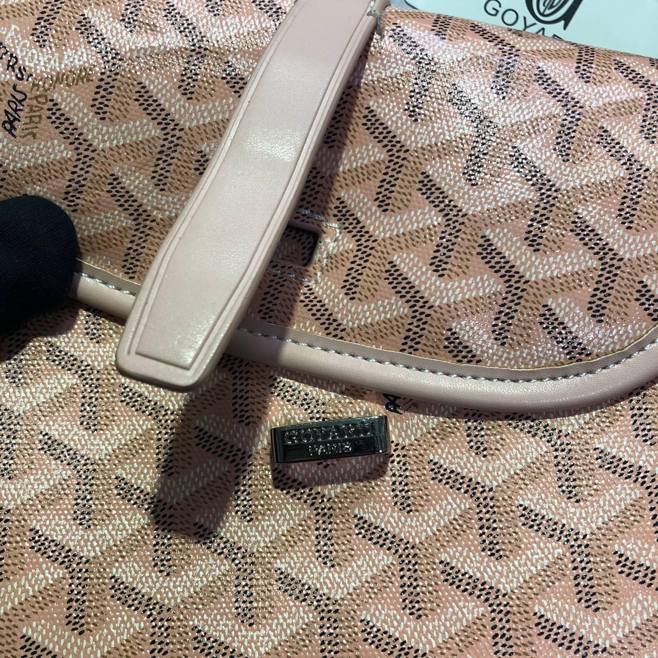 GoYard Belvedere Messenger Bag Rose