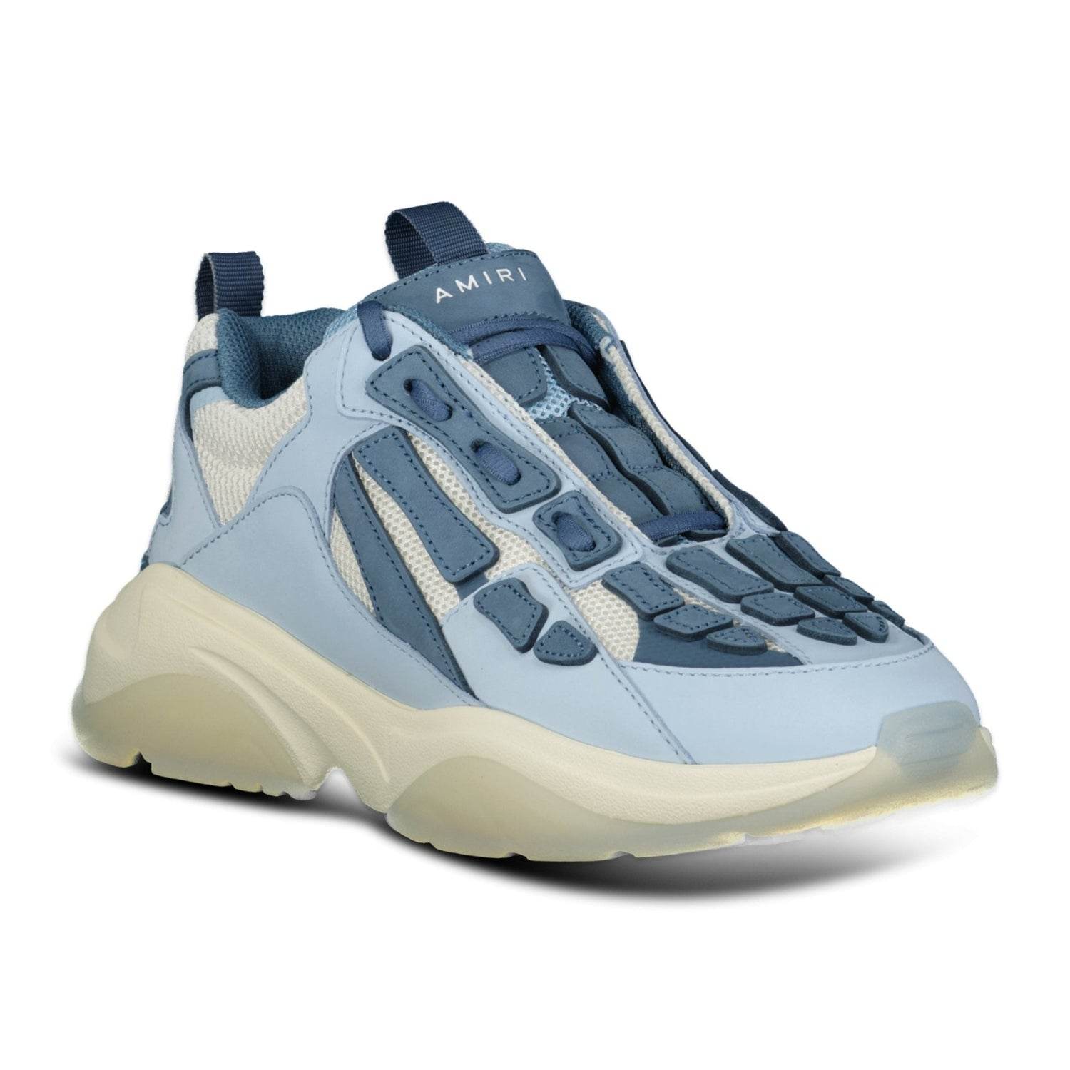 Amiri Bone Runner Baby Blue & White - Amoda
