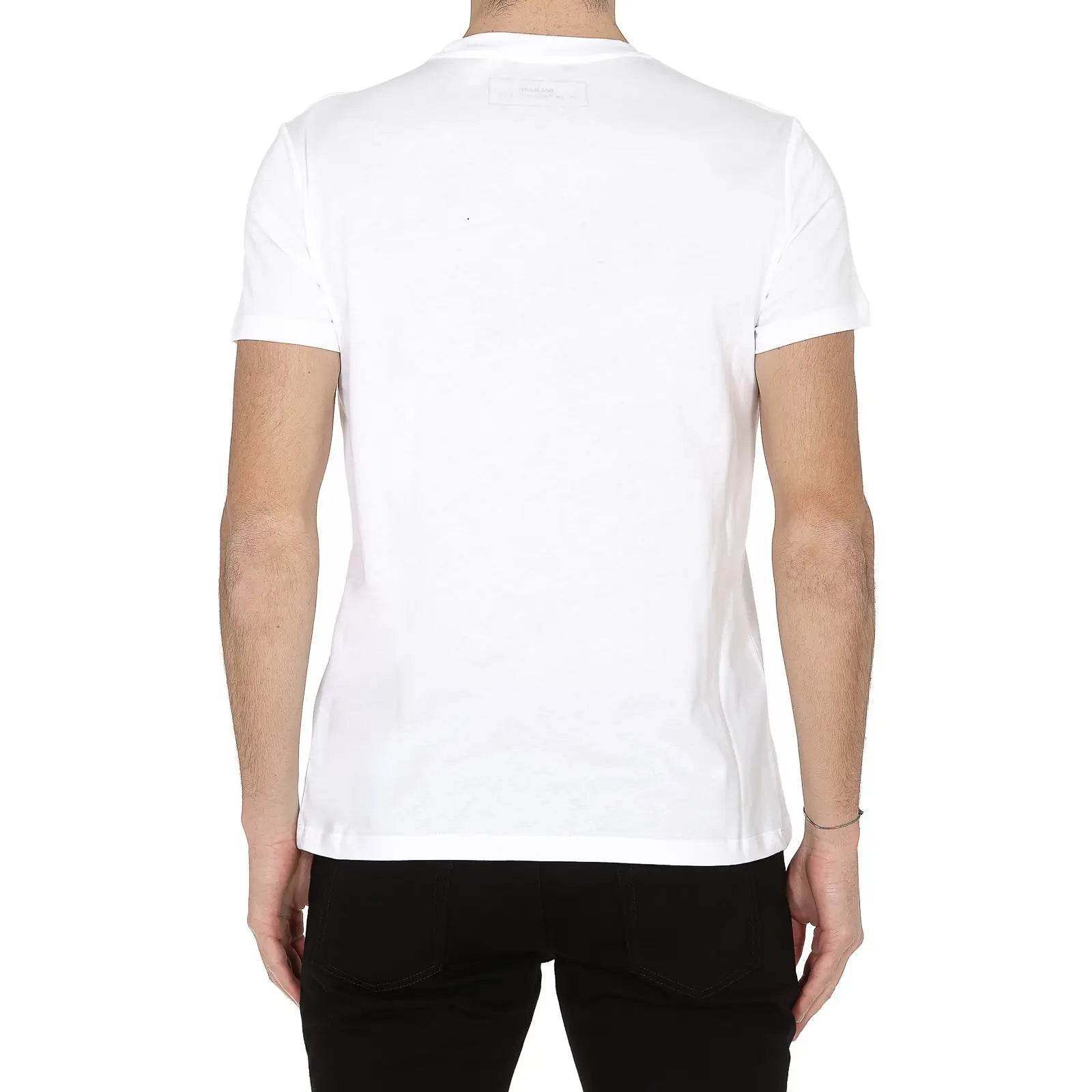 Balmain Metallic Logo T shirt - Amoda