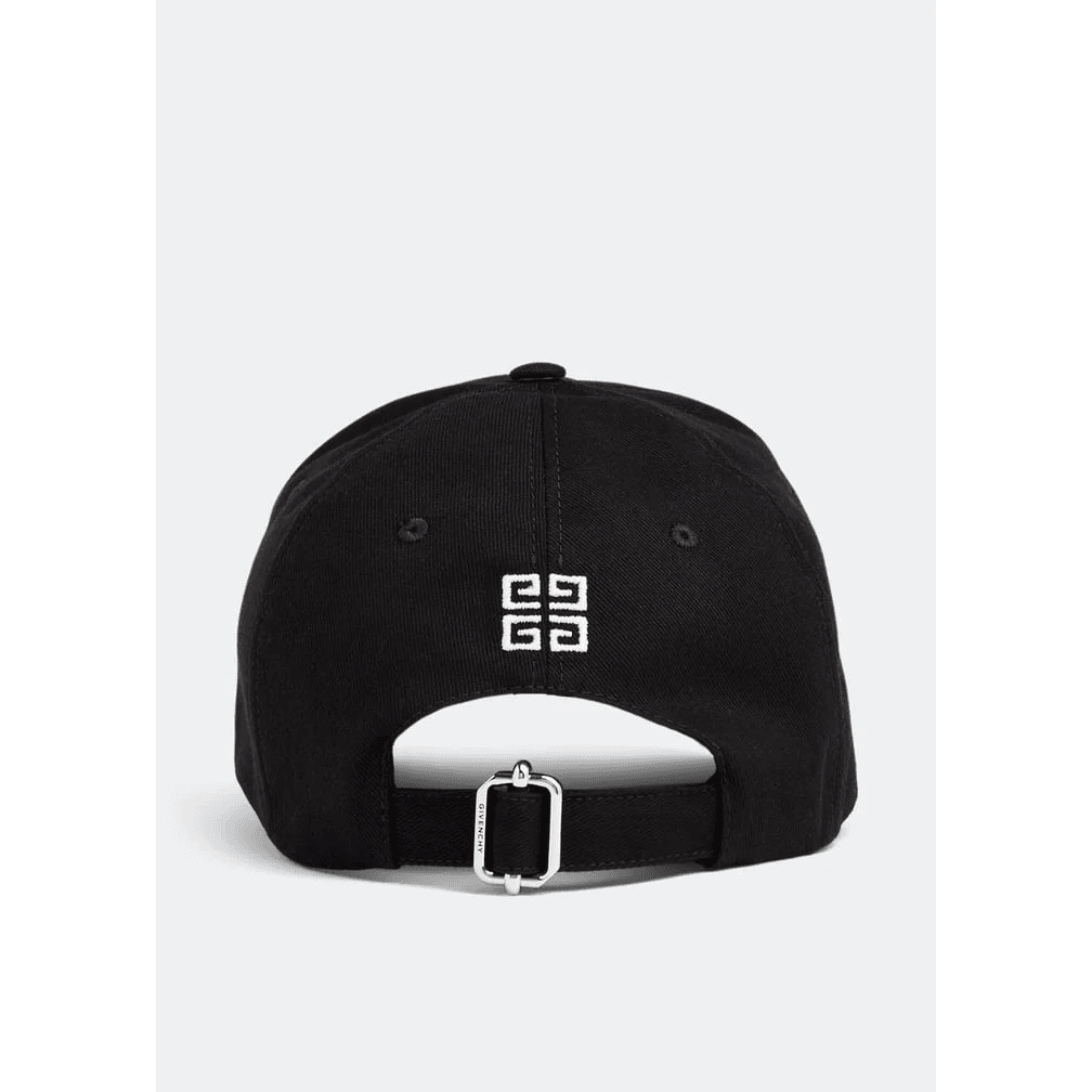 Givenchy All black baseball cap with givenchy Paris embroidered - Amoda