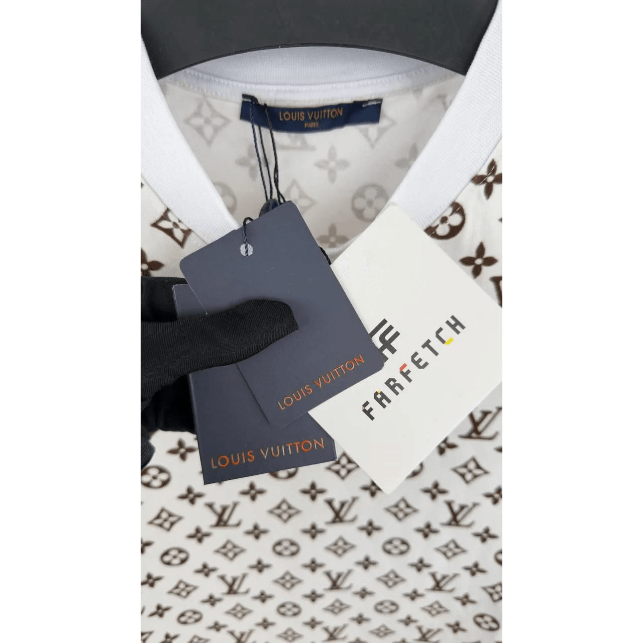 Louis Vuitton Monogram Print Bateau T Shirt - Amoda