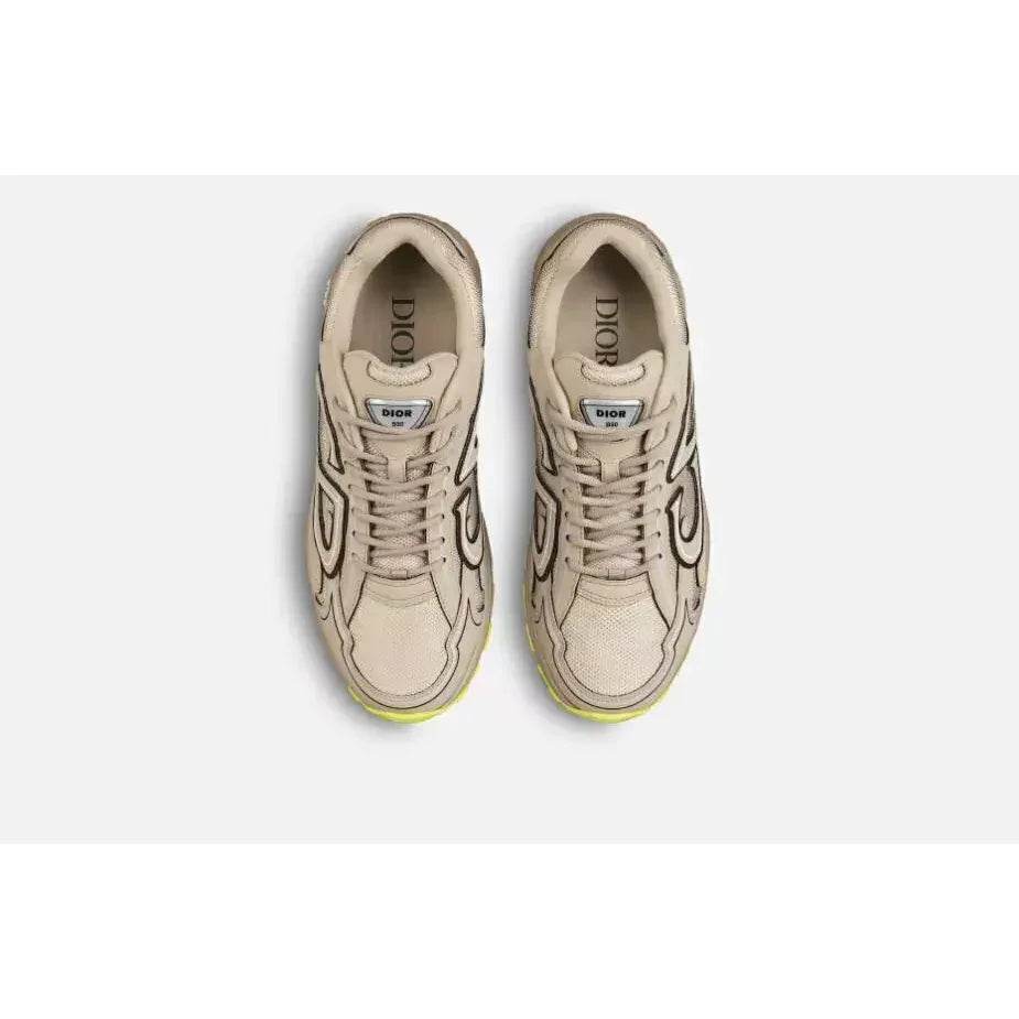 CD B30 Khaki/Lime Reflective Sneakers - Amoda