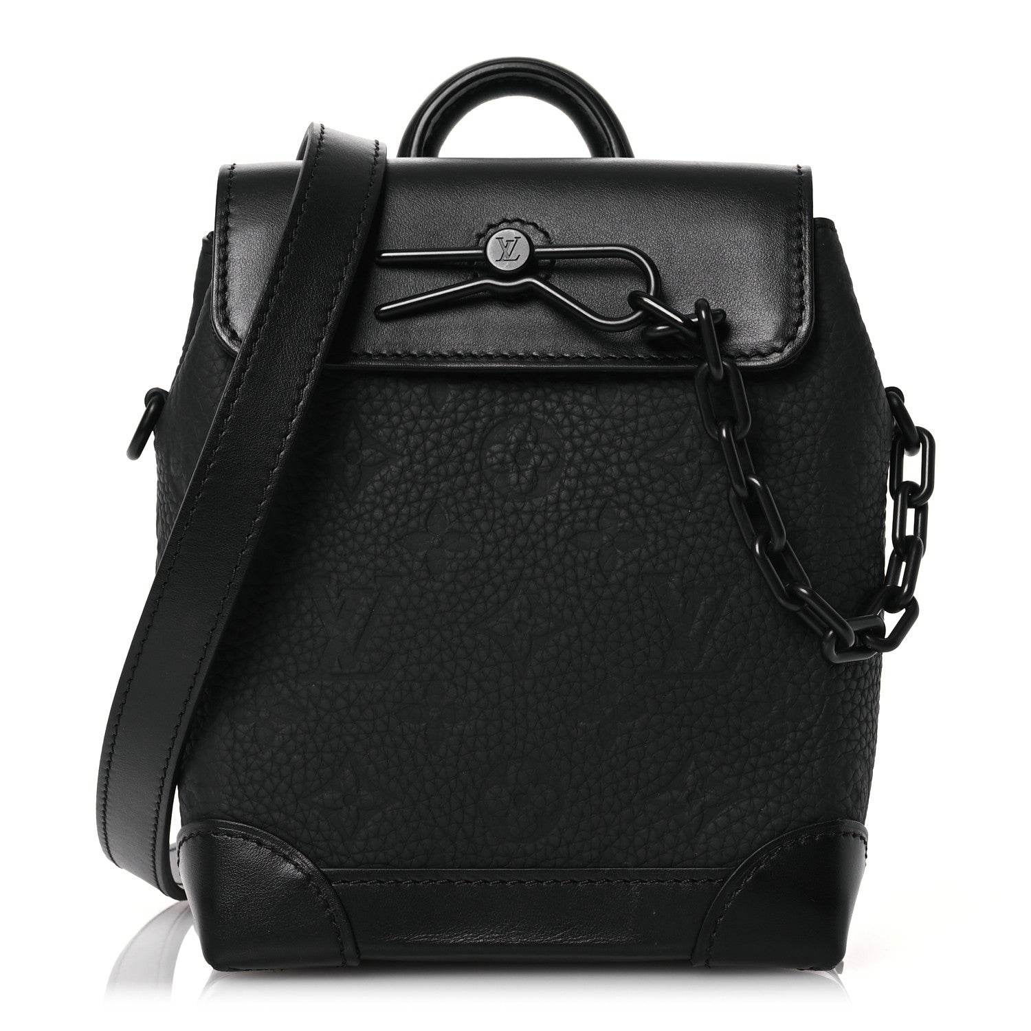 LV Nano Steamer Bag Monogram Taurillon - Amoda