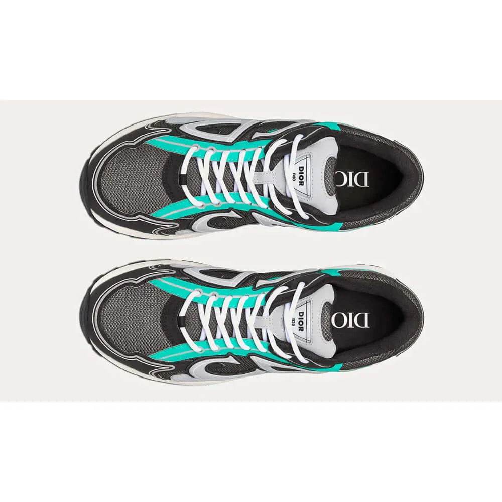 CD B30 Anthracite Green Reflective Sneakers - Amoda