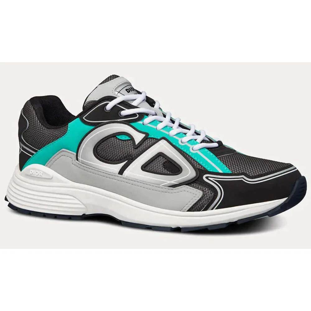 CD B30 Anthracite Green Reflective Sneakers - Amoda
