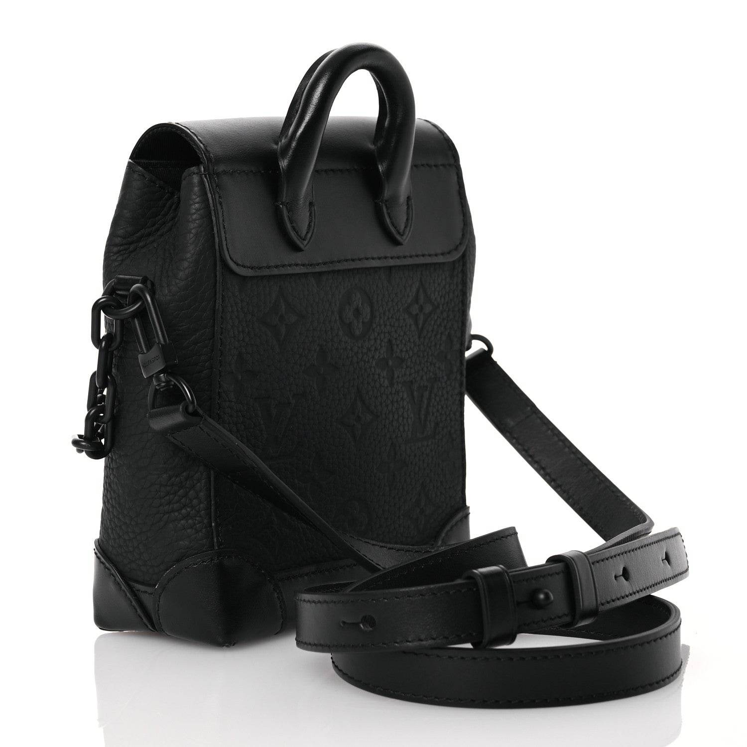 LV Nano Steamer Bag Monogram Taurillon - Amoda