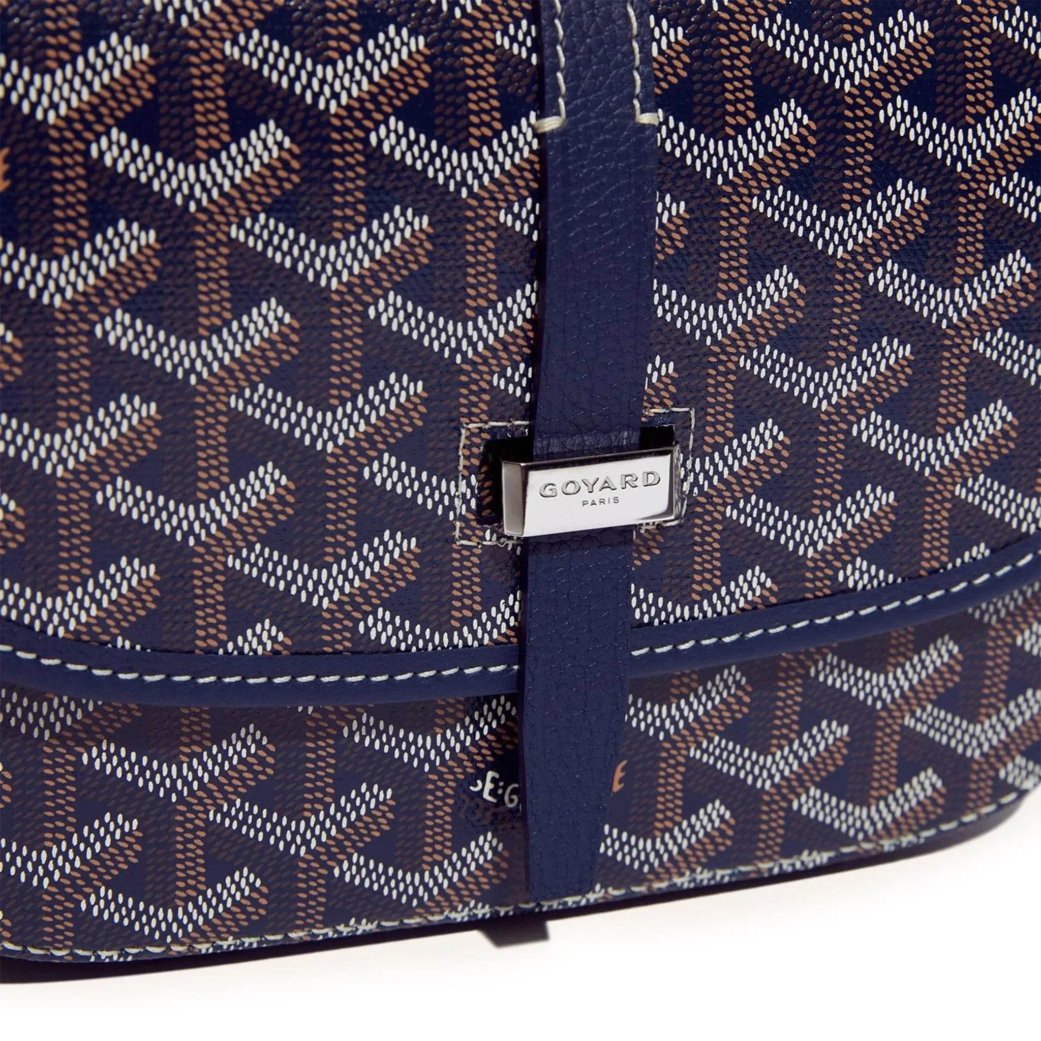 GoYard Belvedere Messenger Bag Blue - Amoda