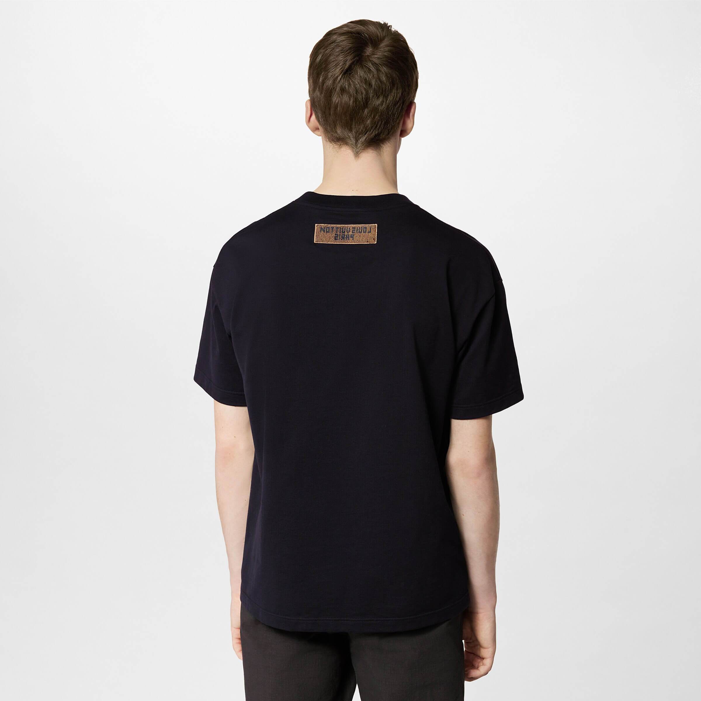 LV white & black cotton T shirts - Amoda