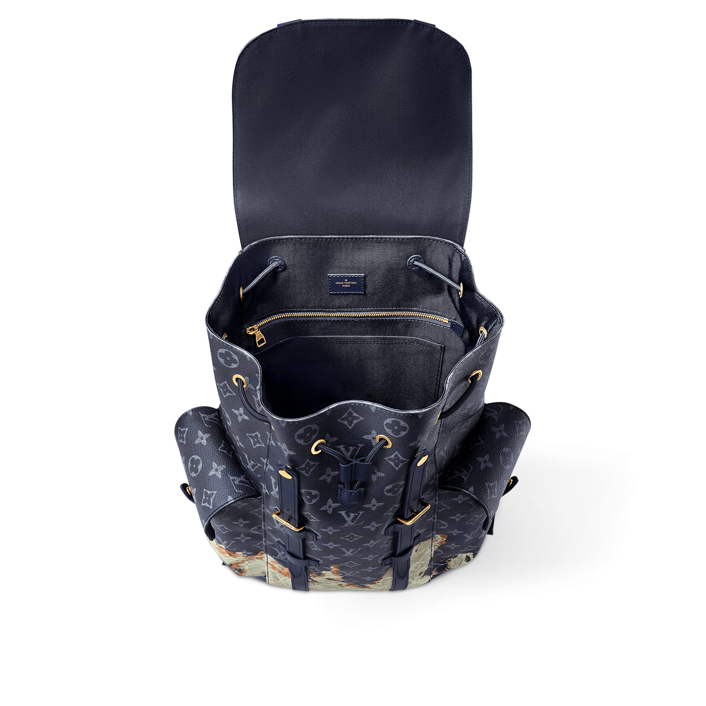 LV Christopher MM Backpack Monogram Beach Coated Camo - Amoda