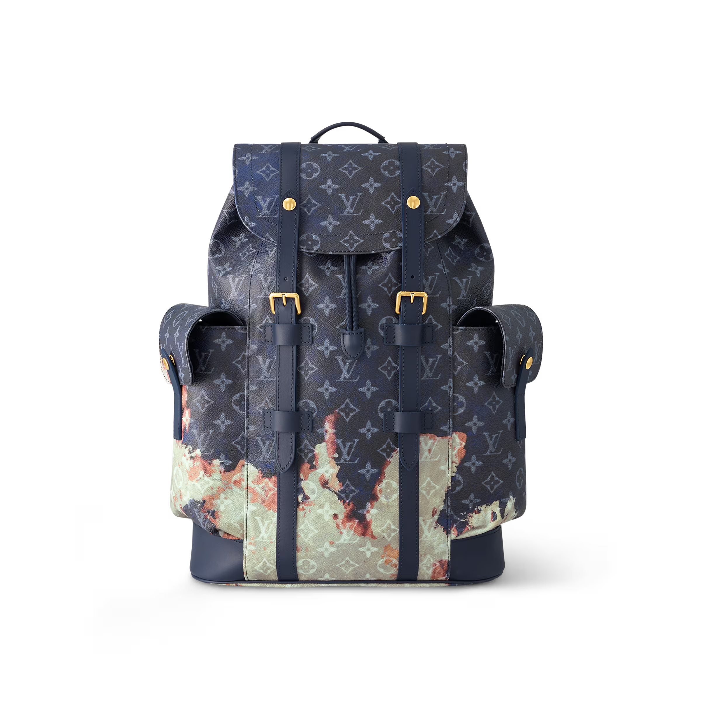 LV Christopher MM Backpack Monogram Beach Coated Camo - Amoda