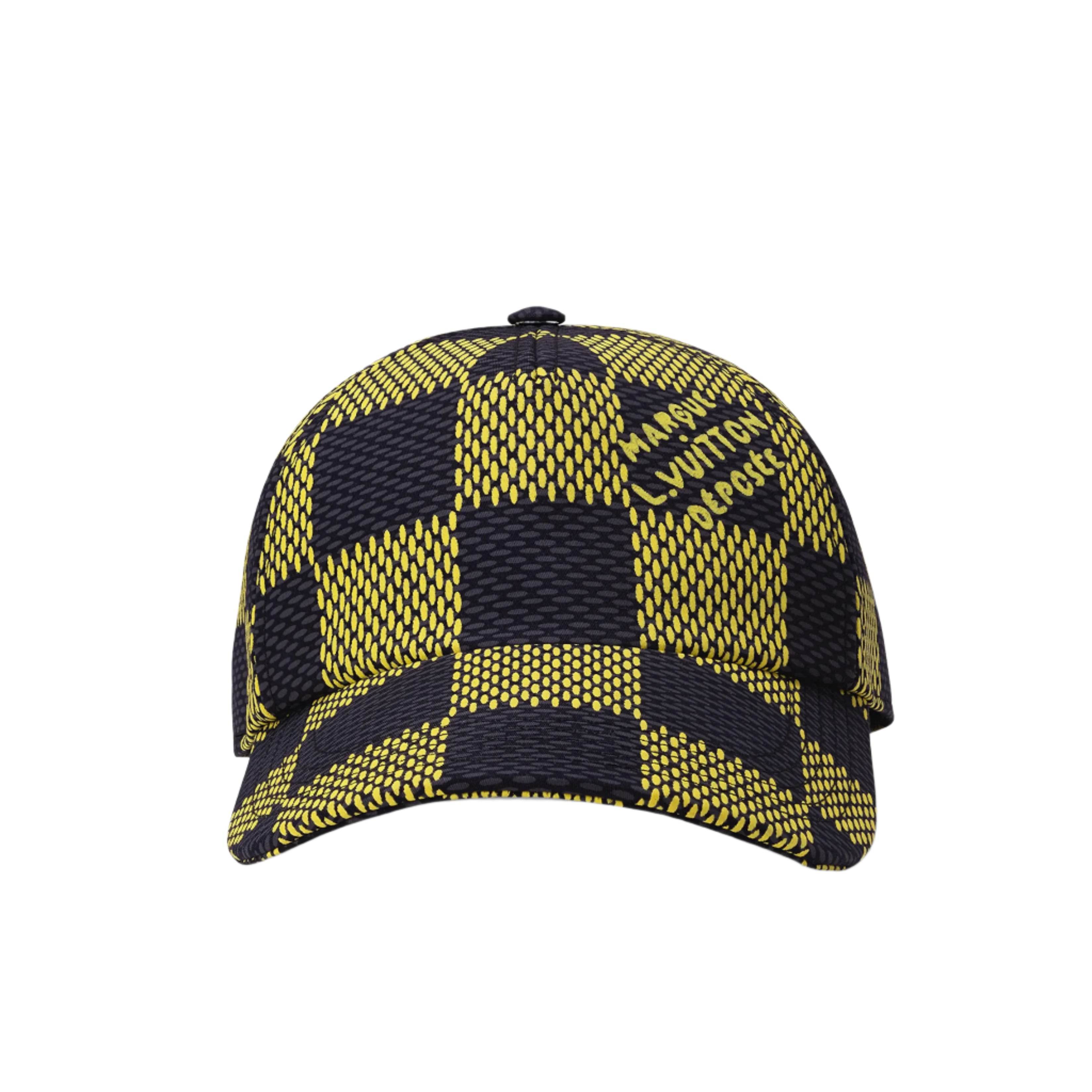 LV Damien checkerboard pattern cap - Amoda