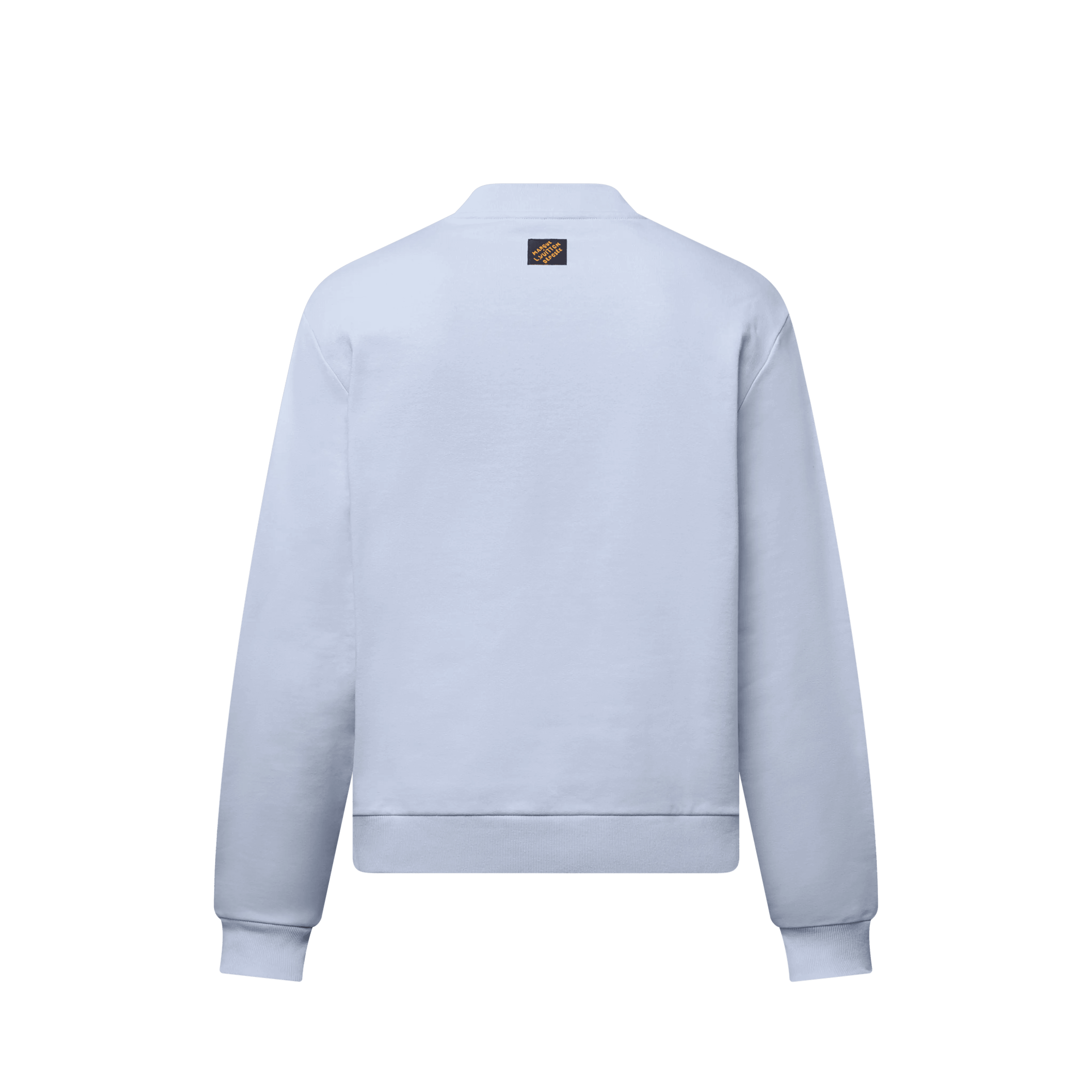 Embroidered Signature cotton LV Crewneck - Amoda