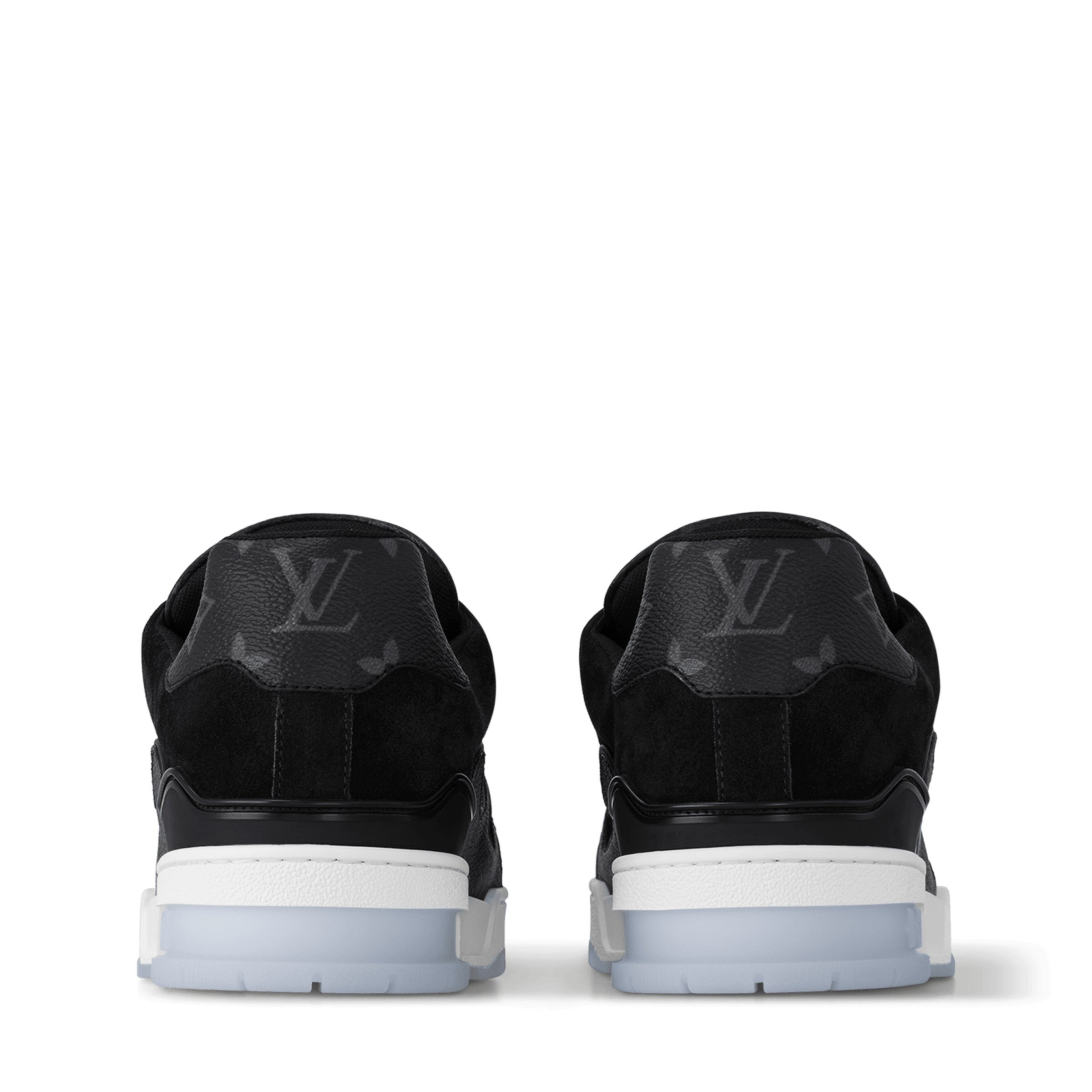 LV Monogram Black Sneakers - Amoda