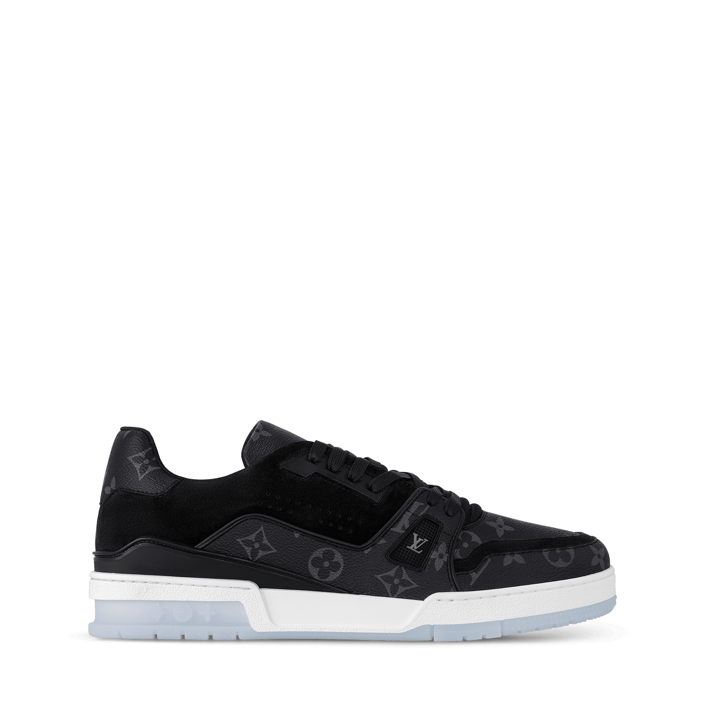 LV Monogram Black Sneakers - Amoda