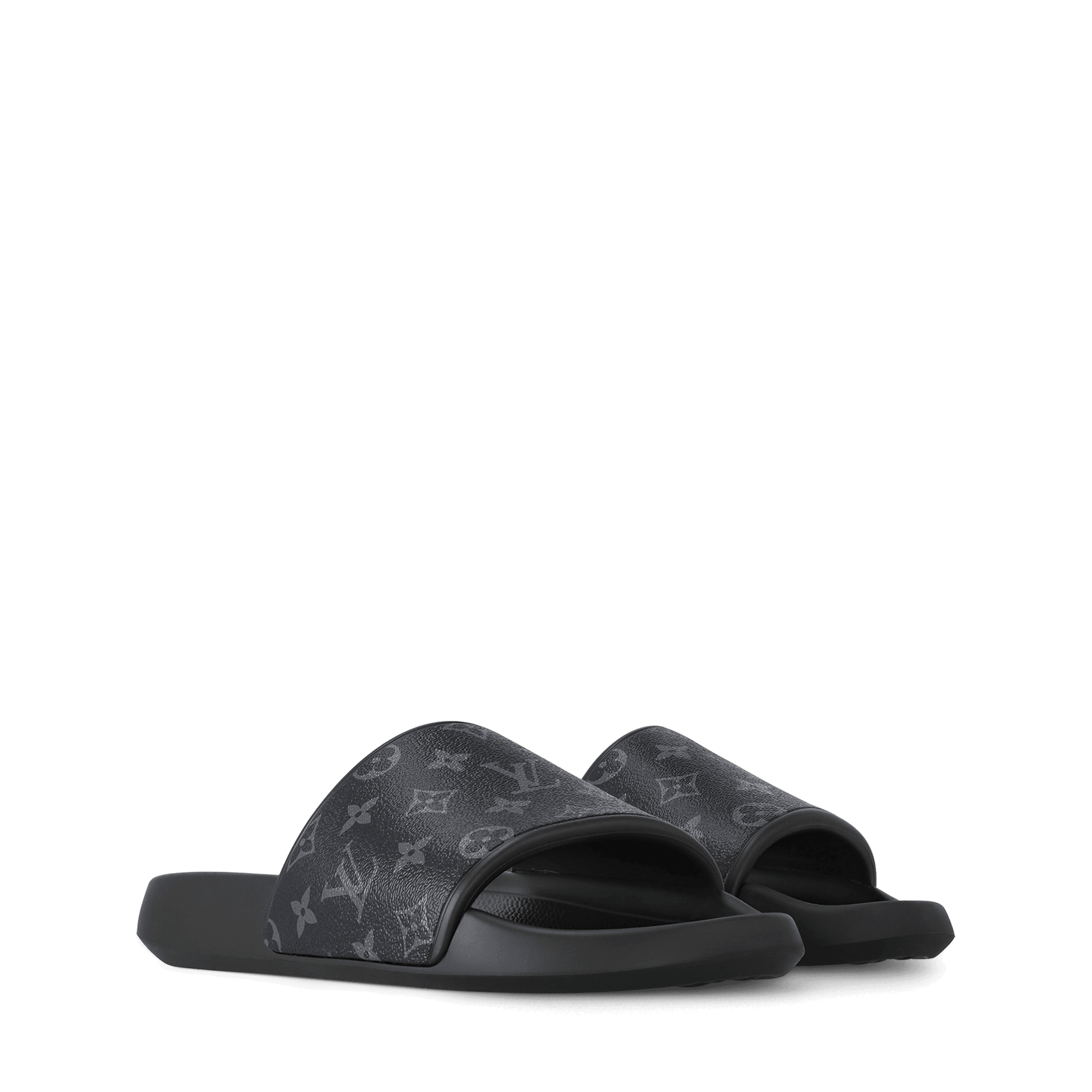 Louis Vuitton Waterfront Mules Luxury Grey - Amoda