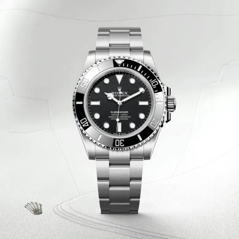 Rolex Submariner Date Oyster Steel Ceramic Bezel Black Dial - Amoda
