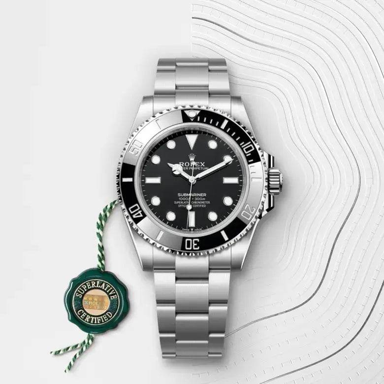 Rolex Submariner Date Oyster Steel Ceramic Bezel Black Dial - Amoda