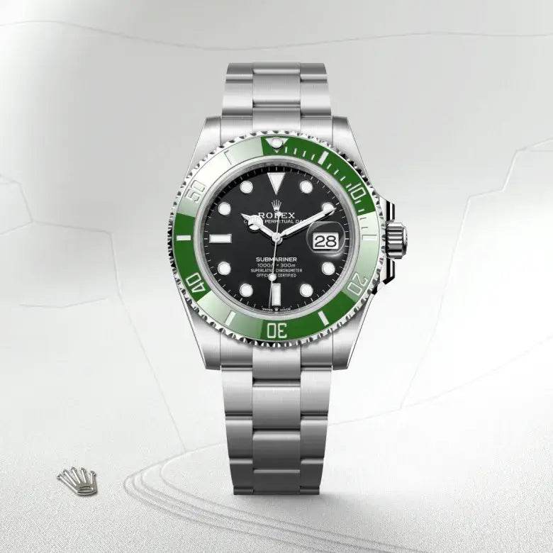 Rolex Submariner Date “STARBUCKS” Green Bezel Steel - Amoda
